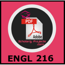 ENGL 216 Week 2 Course Project | Launch and Topic Proposal