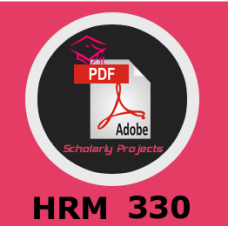 HRM 330 - Complete Course