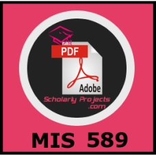 MIS 589 Week 8 | Final Exam